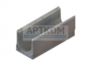 Лоток водоотводный бетонный BetoMax ЛВ-30.38.41-В-У19 с внутренним уклоном 4700/19